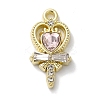 Rack Plating Alloy Pendants FIND-I039-008G-02-1