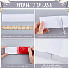 Self-Adhesive PVC Floor Door Flat Transition Strips DIY-WH20013-08C-6