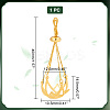   1Pc Sterling Silver Flower Pendant Blank for Irregular Gemstone Cabochon Pendant Settings FIND-PH0017-33G-2