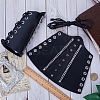 Adjustable Leather Cord Bracelet AJEW-WH0342-93-3