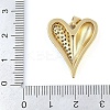 Brass Micro Pave Cubic Zirconia Pendants KK-Q821-02G-3