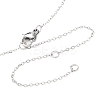 304 Stainless Steel Cable Chain Necklaces PH-NJEW-E122-11P-2