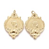 Ion Plating(IP) 304 Stainless Steel Pendants STAS-F256-010G-2