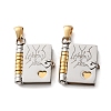 304 Stainless Steel Pendants SA-CBA694E-01GP-03-1