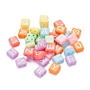240Pcs 8 Colors Opaque Acrylic Multi-Strand Links MACR-YW0001-45-5