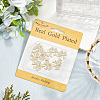 8Pcs Brass Micro Pave Cubic Zirconia Pendants KK-BBC0020-49-5