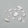 Natural White Moonstone Chip Beads X-G-L453-10A-1