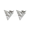 Non-Tarnish 304 Stainless Steel Stud Earring Findings LS-STAS-L024-003P-02-1