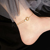 316L Surgical Stainless Steel Charm Anklets for Women FS-WG47470-29-1