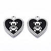 Eco-Friendly Alloy Enamel Pendants LS-X-ENAM-Q437-042P-01-NR-1