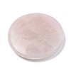 Chakras Themed Natural Rose Quartz Cabochons G-P001-22B-2