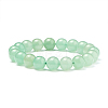 Natural Green Aventurine Round Beads Stretch Bracelets BJEW-PH0001-10mm-24-1