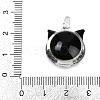 Handmade Lampwork Pendants LAMP-Q005-05A-02-3