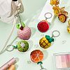 DIY Fruit Theme Keychain Making Kit DIY-FG0002-98-4