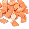 30Pcs Spray Painted Natural Freshwater Shell Pendants BSHE-YW0001-17A-1