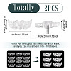 12Pcs Transparent Acrylic Beads TACR-TA0001-77B-6