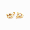 Brass Spring Ring Clasps KK-N231-258-NF-2