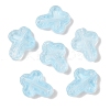 Transparent Spray Paint Glass Beads GLAA-Z011-04D-1