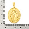 Ion Plating(IP) 304 Stainless Steel Pendants STAS-R231-18G-20-3