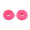 Handmade Polymer Clay Beads X-CLAY-Q251-6.0mm-79-3