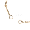 304 Stainless Steel Cable Chain Satellite Chain Slider Bracelet Making AJEW-JB01502-01-2