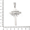 304 Stainless Steel Big Pendants LS-STAS-G377-01P-3