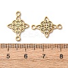304 Stainless Steel Viking Knot Links Connector Charms STAS-A141-03G-3