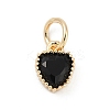 Brass Micro Pave Cubic Zirconia Pendants KK-H204-01KCG-04-1
