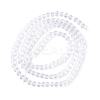 Transparent Glass Beads Strands GLAA-C019-01B-06-2