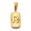 304 Stainless Steel Pendants STAS-S161-01R-G-1