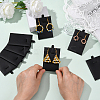 24Pcs PU Leather & Sponge Jewelry Pendant Nceklace Display Cards NDIS-SP0001-03A-01-4