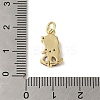 Brass Micro Pave Colorful Cubic Zirconia Glass Pendants KK-R162-026D-G-3