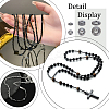 3 Strands 3 Style Non-Magnetic Synthetic Hematite Beads Strands G-AR0005-72-6