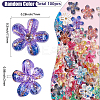 100Pcs Transparent Resin Cabochons MRMJ-SP0001-28-2