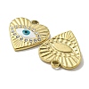 Ion Plating(IP) 304 Stainless Steel Rhinestone Pendants STAS-E207-01G-01-2