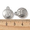 Anti-Tarnish 304 Stainless Steel Pendants STAS-Q334-12P-02-3