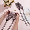 Polyester Lace Face Veil Mask AJEW-WH0518-72-3