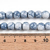 Baking Paint Glass Beads Strands DGLA-N003-8mm-C07-5