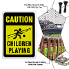 UV Protected & Waterproof Aluminum Warning Signs AJEW-GL0001-01A-01-6