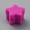 Star Silicone Focal Beads SIL-TAC0008-08C-2
