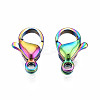 Ion Plating(IP) 304 Stainless Steel Lobster Claw Clasps STAS-S119-004A-3