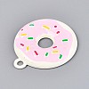 Spray Painted Alloy and Enamel Big Pendants PALLOY-T092-85G-3