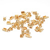 Brass Folding Crimp Ends KK-P031-05G-2