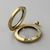 Alloy Locket Pendants STAS-WH0111-670G-2