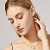 24PCS 6Colors Brass Micro Pave Cubic Zirconia Charms KK-DC0003-75-7