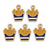 Alloy Enamel Charms ENAM-S126-061B-NR-1
