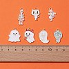 14Pcs 7 Style Alloy Enamel Pendants ENAM-FS0001-28-4