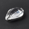 Transparent Glass Pendants GLAA-F118-03-3