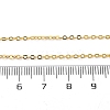 Brass Cable Chain Necklace Making NJEW-D302-80G-3