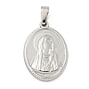 Non-Tarnish 304 Stainless Steel Pendants STAS-B071-02A-22P-1